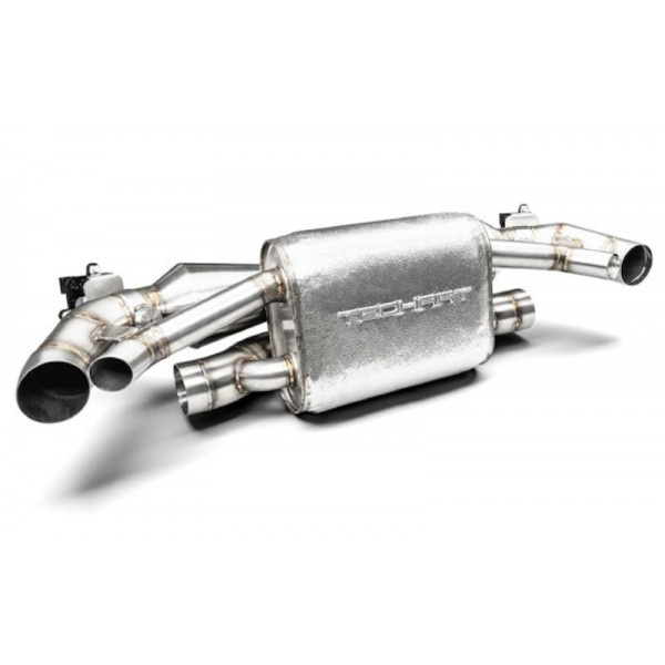 Silencieux d'échappement à valves TECHART pour PORSCHE 992.1 S 4 4S GTS TURBO (2019-2024)