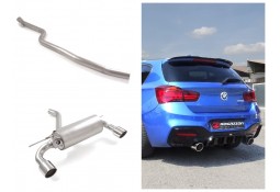 Echappement RAGAZZON BMW 120i F20 184Ch B48 (2016-07/2018) - Ligne Cat-Back à valves look M140i