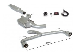 Echappement RAGAZZON VW Golf 7 GTI + Performance 2,0 TSI 220/230Ch (2013-2017)- Ligne Cat-Back à valves