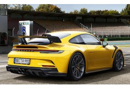 Platines latérales Aileron carbone TECHART pour Porsche 992 GT3 (2021+)