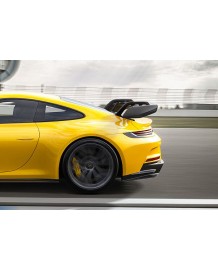 Wing End Plates / Extensions Aileron latérales carbone TECHART Porsche 992 GT3 (2021+)