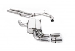 Echappement MILLTEK Audi RS3 8P 2,5 TFSI S-Tronic (2011-2012)- Ligne Cat-Back à valves (Sport)