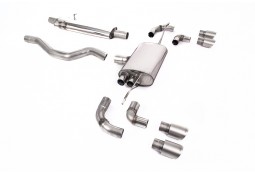 Ligne d'échappement inox FAP-Back MILLTEK Land Rover Defender 110 2,0 i4 P300 & P400e (2020+)(Homologuée)