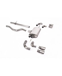 Ligne d'échappement inox FAP-Back MILLTEK Land Rover Defender 110 2,0 i4 P300 & P400e (2020+)(Sport)