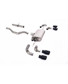 Ligne d'échappement inox FAP-Back MILLTEK Land Rover Defender 90 2,0 i4 P300 & P400e (2020+)(Sport)