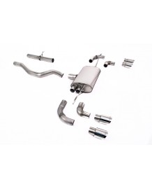 Ligne d'échappement inox FAP-Back MILLTEK Land Rover Defender 90 2,0 i4 P300 & P400e (2020+)(Sport)