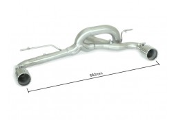 Echappement RAGAZZON BMW 118d/120d + xd F20 N47/B47 (2011-2019) - Ligne Cat-Back look M135/140i