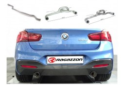 Echappement RAGAZZON BMW 118d/120d + xd F20 N47/B47 (2011-2019) - Ligne Cat-Back look M135/140i