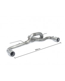 Echappement RAGAZZON BMW 118d/120d + xd F20 N47/B47 (2011-2019) - Ligne Cat-Back look M135/140i