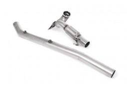 Downpipe + Suppression Catalyseurs/FAP MILLTEK Golf 8R 2,0 TSI 320ch (2021+)