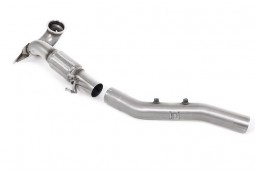 Downpipe + Suppression Catalyseurs/FAP MILLTEK Golf 8 GTI + CLUBSPORT 2,0 TSI 245ch/300ch (2020+)