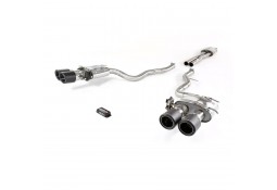 Echappement inox QUICKSILVER Jaguar F-Type V8 / R & P450 (2014+) - Ligne Cat/Fap-Back à valves