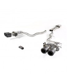 Echappement inox QUICKSILVER Jaguar F-Type V8 / R & P450 (2014+) - Ligne Cat/Fap-Back à valves