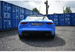 Echappement inox QUICKSILVER Jaguar F-Type V8 / R & P450 (2014+) - Ligne Cat/Fap-Back à valves