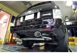 Echappement inox QUICKSILVER Range Rover Sport 4.4 V8 (2002-2009)-Silencieux