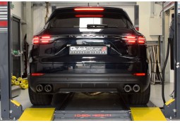 Echappement inox QUICKSILVER Porsche Cayenne S V6 2.9 TT E3 (2017+)-Ligne Fap-Back à valves