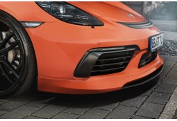 Extensions de pare-chocs avants carbone TECHART Porsche 718 Boxster / Cayman + S