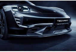Spoiler Avant TECHART Porsche TAYCAN CrossTurismo + 4S + Turbo + Turbo S