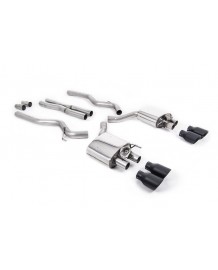 Ligne d'échappement inox Fap-Back à valves MILLTEK Ford Mustang GT 5.0 V8 (2019+)