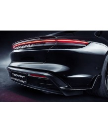 Diffuseur arrière TECHART Porsche TAYCAN + 4S + Turbo + Turbo S