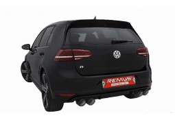 Echappement REMUS VW Golf 7R 300ch - Ligne Cat-Back à valves (2013-2017)