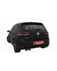 Echappement REMUS VW Golf 7R 300ch - Ligne Cat-Back à valves (2013-2017)