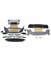 Kit carrosserie look RS4 B9 pour Audi A4 B9 Berline (2020+)