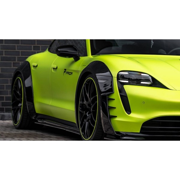 Extensions d'ailes WIDEBODY PRIOR DESIGN PORSCHE Taycan Turbo + S