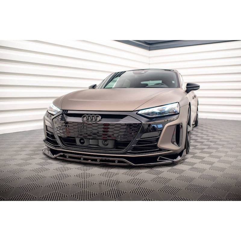 Spoiler avant Audi ETron GT / RS Mk1 (V2)(2021+) SupRcars®