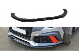 Spoiler / Lame de pare-chocs avant Audi RS6 C7 (2015-2017)(V2)