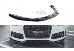 Spoiler / Lame de pare-chocs avant Audi RS6 C7 (2015-2017)(V3)