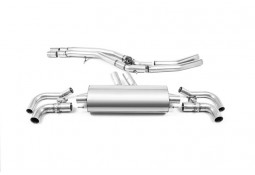 Ligne d'échappement Fap-Back à valves MILLTEK AUDI SQ8 SQ7 4,0 V8 TT FAP (2020+)(Sport)