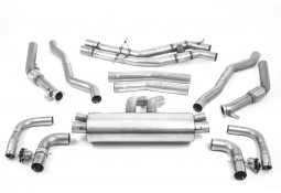 Ligne d'échappement Fap-Back à valves MILLTEK AUDI SQ8 SQ7 4,0 V8 TT FAP (2020+)(Sport+)