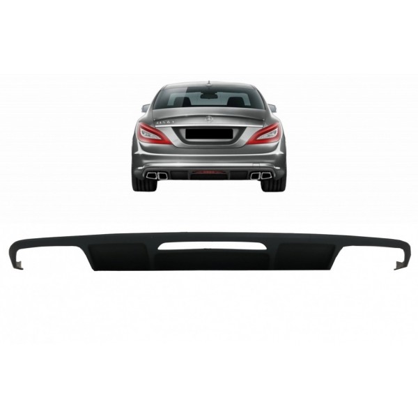 Diffuseur look 63 AMG pour Mercedes CLS C218 Pack AMG (2011-2017)