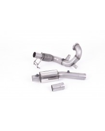 Downpipe + Suppression Catalyseur/FAP MILLTEK Audi A1 40 TFSI 5 Portes 200ch FAP/OPF (2019+)