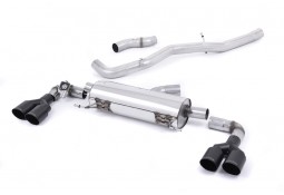 Echappement MILLTEK Audi S1 2,0 TSI Quattro (2012-2018)- Ligne Cat-Back à valves (Racing)(Sorties rondes)