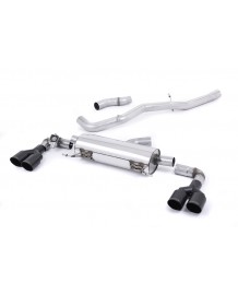 Echappement MILLTEK Audi S1 2,0 TSI Quattro (2012-2018)- Ligne Cat-Back à valves (Racing)(Sorties rondes)