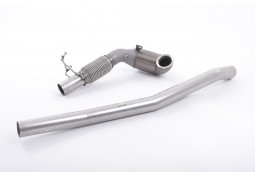 Downpipe + Catalyseurs Race MILLTEK Audi S3 8V sans FAP (2013-2018)