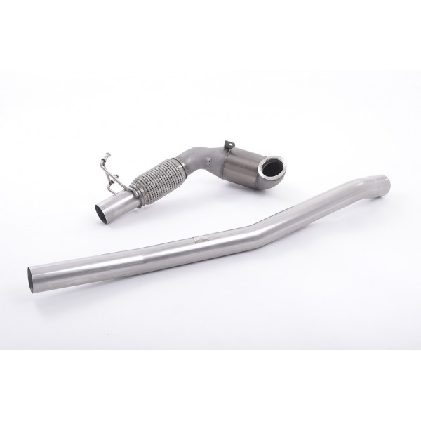 Downpipe + Catalyseurs Race MILLTEK Audi S3 8V sans FAP (2013-2018)