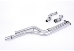 Downpipe + Suppression Catalyseurs MILLTEK BMW M3 / M4 (+Compétition) (F80/F82/F83) (2014-2018)