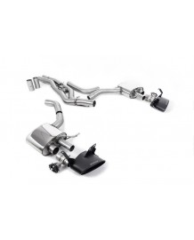 Ligne d'échappement Fap-Back à valves MILLTEK Audi RS6 RS7 C8 FAP/OPF (2020+)(Homologuée)