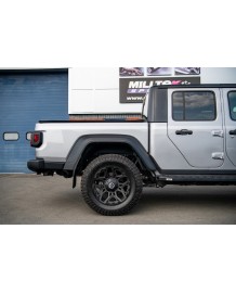 Ligne d'échappement inox MILLTEK JEEP Gladiator 3.6 V6 JT (2020+)(Sorties latérales)