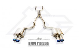 Echappement Inox Fi EXHAUST BMW 550i F10/F11 (2010-2016) - Ligne Cat-Back à valves