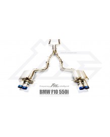 Echappement Inox Fi EXHAUST BMW 550i F10/F11 (2010-2016) - Ligne Cat-Back à valves