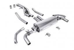 Ligne d'échappement Fap-Back à valves MILLTEK AUDI SQ8 SQ7 4,0 V8 TT FAP (2020+)(Sport)