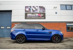 Silencieux d'échappement inox MILLTEK Range Rover SPORT SVR 5.0 V8 L494 (2018-2022)