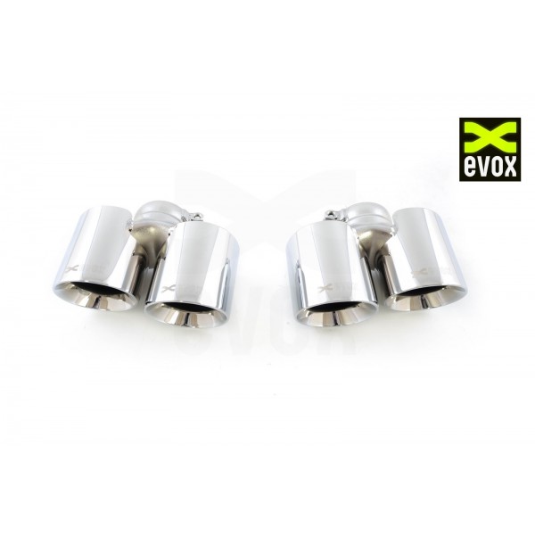 Embouts d'échappement Inox EVOX Porsche 997.1 & 997.2