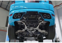 Echappement inox QUICKSILVER pour Range Rover Sport 5,0 SVR L494 (04/2018+/Facelift) - Ligne Cat/Fap-Back à valves