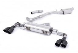 Echappement MILLTEK Audi S1 2,0 TSI Quattro (2012-2018)- Ligne Cat-Back à valves (Homologuée/Sorties rondes)