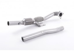 Downpipe + Catalyseurs Sport HJS MILLTEK AUDI S3 8P 2,0T SportBack& 3P (2006-2012)